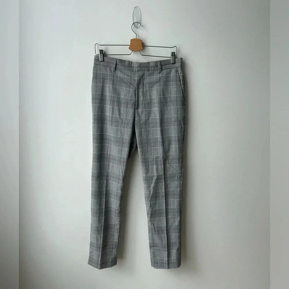 H&M slim fit plaid pant - Picture 1 of 8